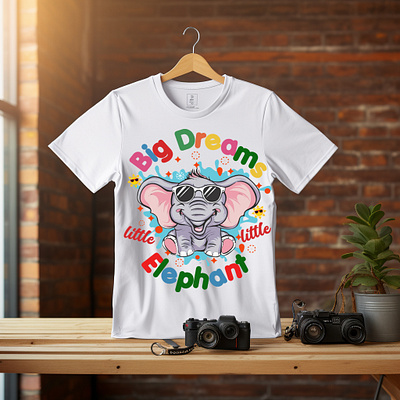 Baby T-shirt Design. 👉Direct Order on: Fiverr 3d baby design baby tshirt baby tshirt design branding cartoon cartoon design cartoon tshirt graphic design illustration kids tshirt design logo motion graphics t shirt design tshirt ui