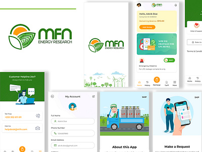 MFN - Cylinder application adobe app app development app services applications branding design graphic design illustration mobile ui ux