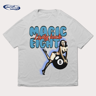 MAGIC EIGHT T-Shirt Design branding design graphic design tshirt tshirtdesign