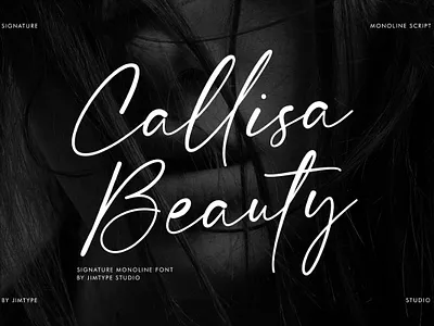 Free Font - Callisa Beauty - Business Branding Font branding business signature
