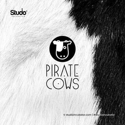 Pirate Cows - Milk & Milk Products Branding, Experience Design logo design