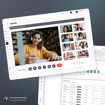 Sircle Platform for Business Communications application application design branding dashboard desktop logo platform design typography ui ux vector web design