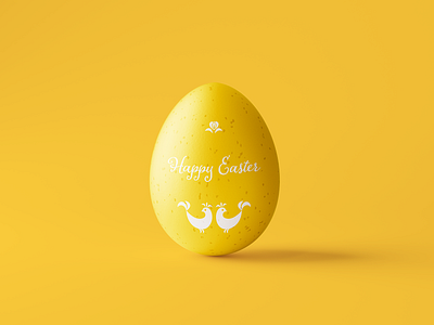 Happy Easter branding graphic design identity illustration vector