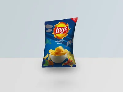 Lays Packaging Design {CORAL} branding coral coral design design graphic design illustration lays lays packaging logo packaging design packaging design in coral photoshop post ui