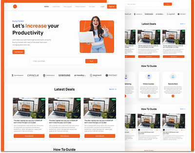 Laptop landing page ui/ux design animation branding e commerce figma graphic design homepage landing page laptop logo minimalist mordern design product design redesign ui uiux user experience ux website design