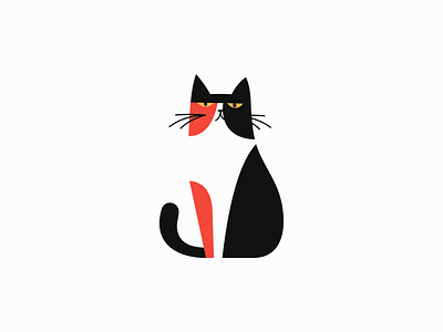 Cat Logo branding cartoon cat cute design emblem icon identity illustration kids kitty logo mark mascot pet symbol vector vet