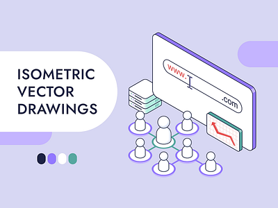 Isometric Illustrations to visualize your business ideas business color theory concept art illustration isometric minimal illustrations