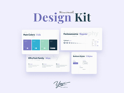 Minimal Design Kit designkit figma product ui web