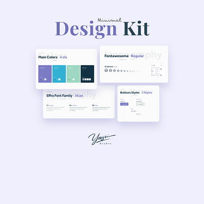 Minimal Design Kit designkit figma product ui web