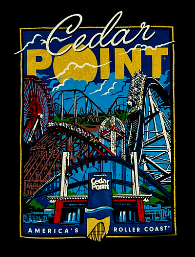 Top Cedar Point America’s Roller Coast Vibes Design