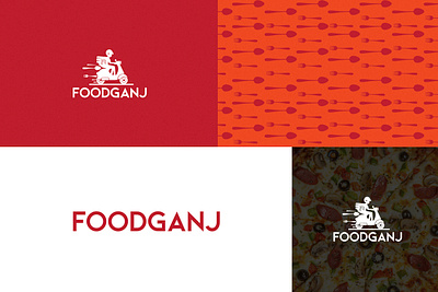 Foodganj Branding abstract mark branding graphic design logo monogram
