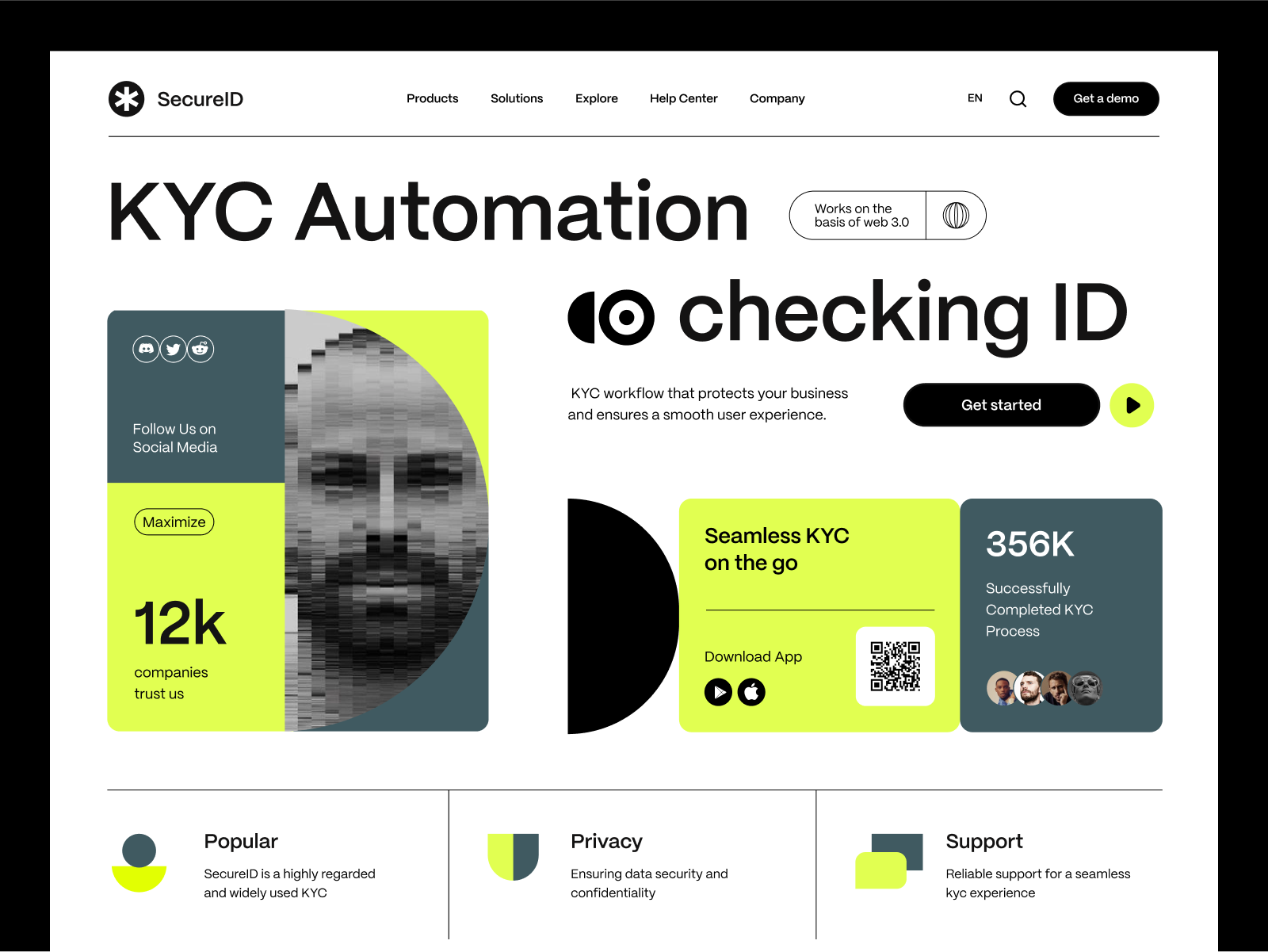 Example of Landing Page Design