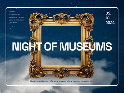 Daily UI 036 — Special Offer art daily ui design museum night night of museums offer product sky special special offer stars ui web design