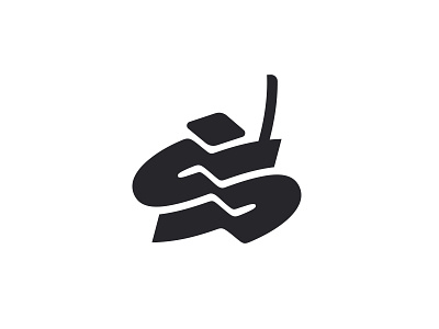 Samurai S Letter Logo alphabet brand branding fighter for sale letter logo mark nagual design s samurai warrior