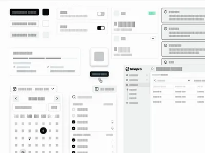 Design System for All Simpra Products branding colors dashboard design system design team development figma illustration inventory library products report simpra design simpra style ui usability user experience design user interface design ux