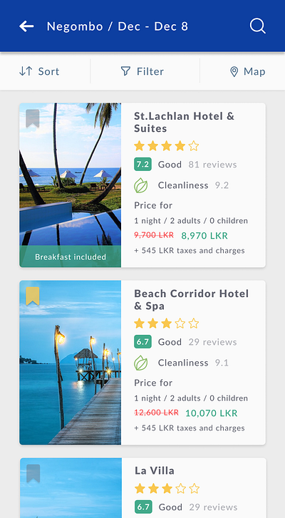 Drivend: Inspired by Booking.com booking.com drivend hotel booking inspired redesign reservation sri lanka stay booking