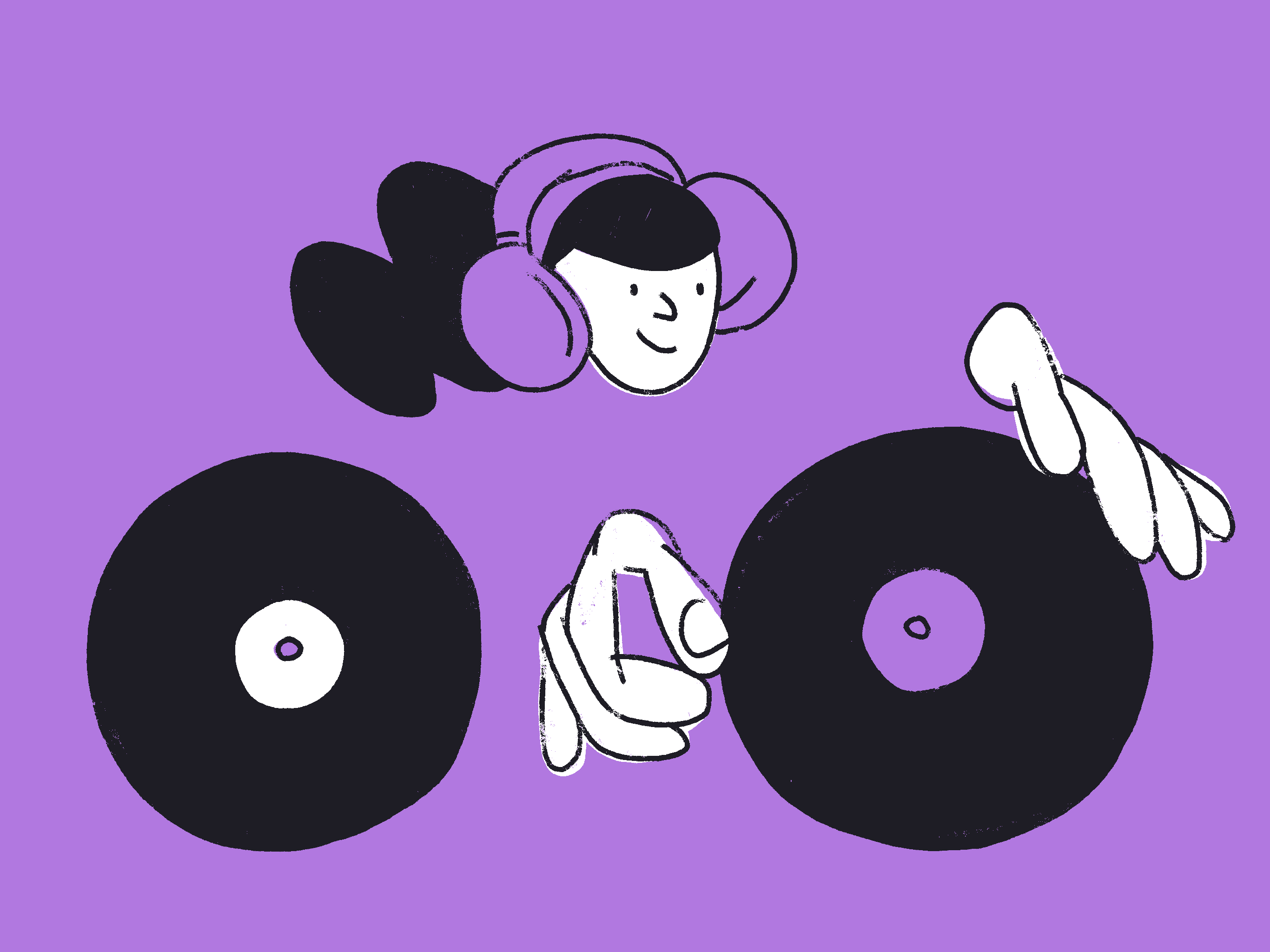 Vinyl records by Liubov Dronova on Dribbble