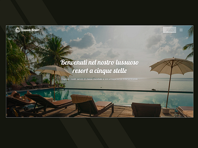 Luxury Resort Concept figma frontend graphic design ui web designer web development webflow