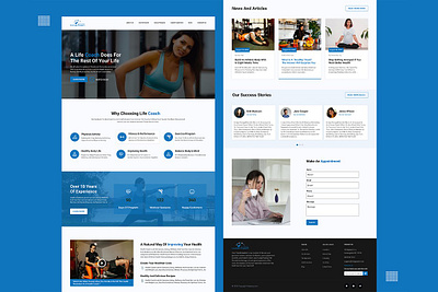 Life Coach Landing Page coach template coaching coaching template home page homepage landing landing page landing page template landingpage life coach landing page site web design web site webdesign webpage website