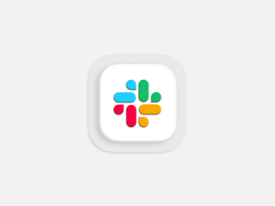 Slack icon app branding design figma graphic design illustration logo ui ux