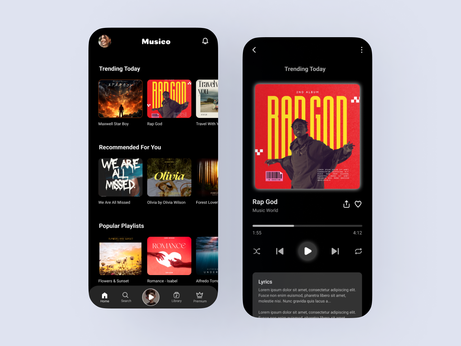 Example of Web/ Mobile App UX UI Design