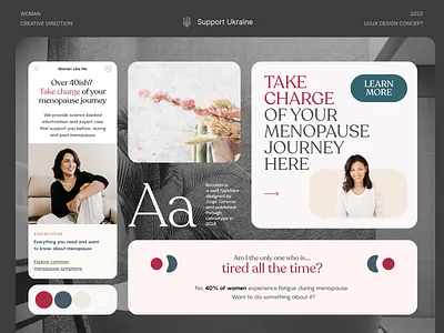Woman Like Me branding & website design branding colors design graphic design landing landing page logo minimalistic typography ui ui design ui ux ux web web design website woman