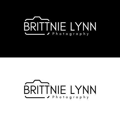 Brittnie Lynn Photography logo branding graphic design logo photography ui