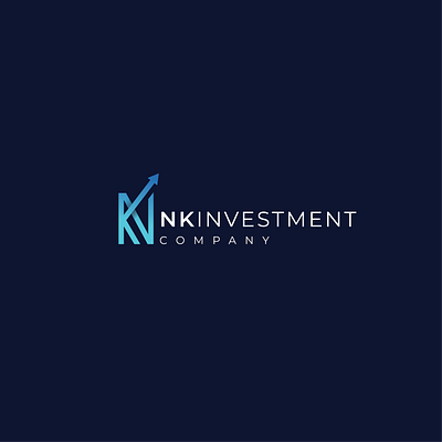 NK Investment Company logo animation app branding company design gradient growth icon illustrator investment lab latter logo minimal modern motion graphics typography ui ux vector