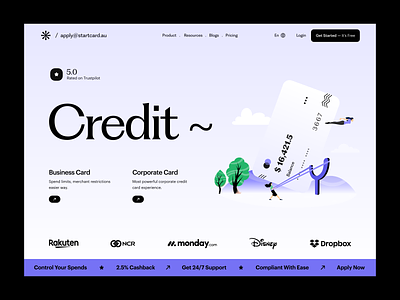 web agency branding clean credit card design dstudio finance header illustration landing page payment product design typography ui ui ux user experience ux web design website