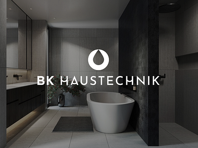 BK Haustechnik branding graphic design logo