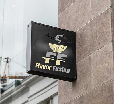 Logo design (Flavor Fusion) graphic design logo