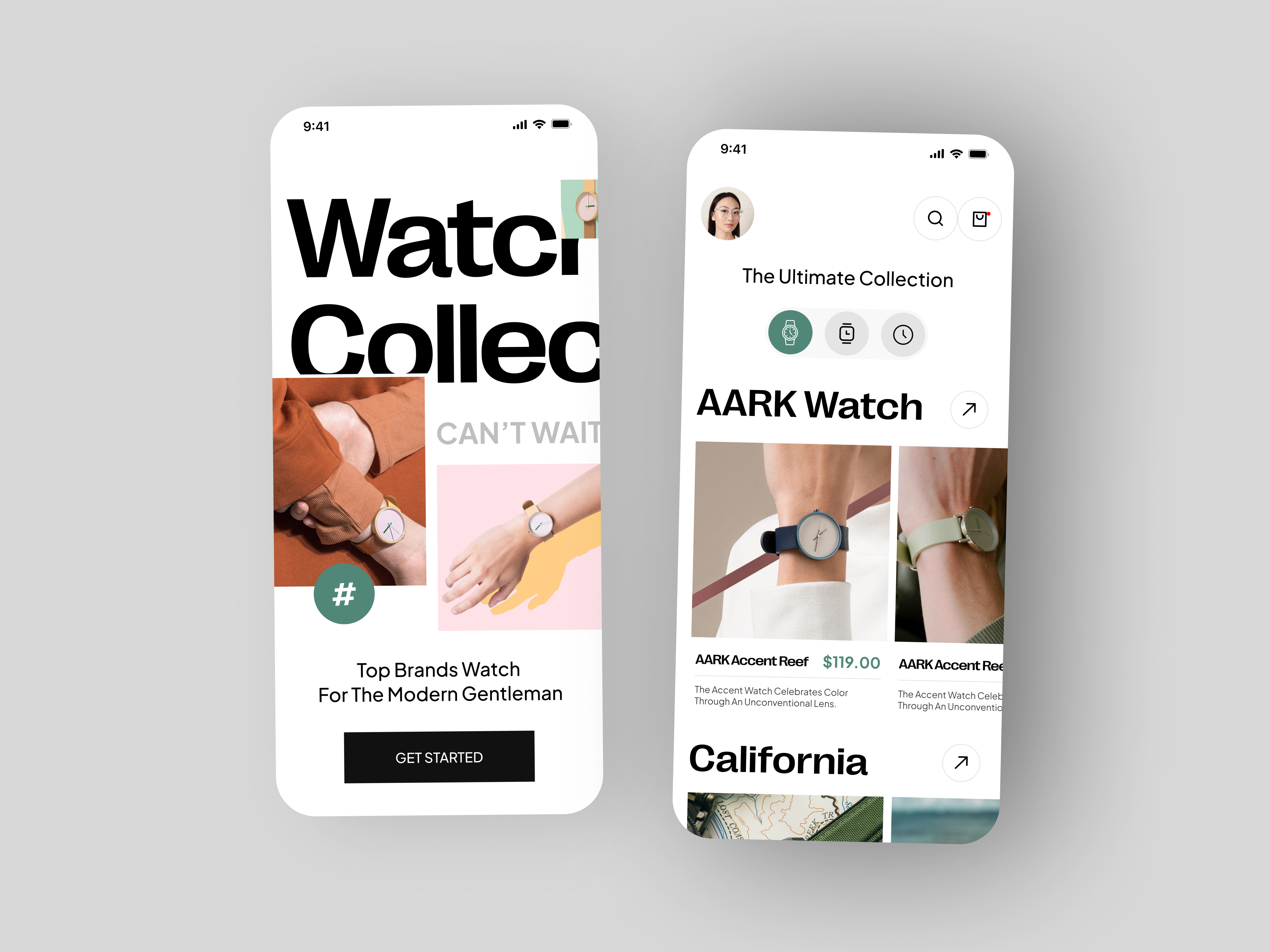 Example of Mobile App Design UI UX