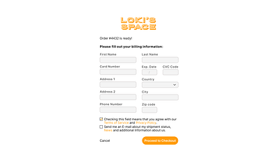 Credit Card Checkout Page Design graphic design ui ux web design