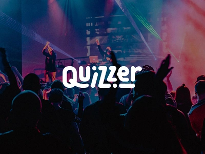 Quizzer branding graphic design logo