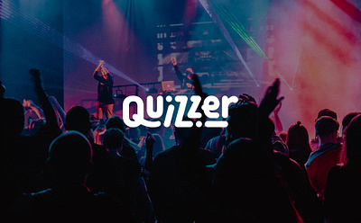 Quizzer branding graphic design logo