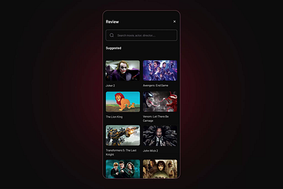 Moveek | Search cinema app movie ticket purchasing app search feature