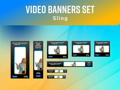 Video Banners Set • Sling
