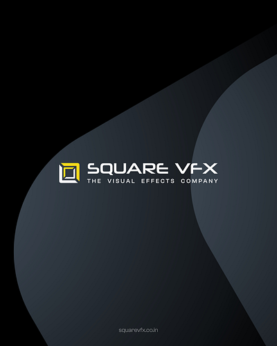 VFX Company brand identity design | Square VFX. brand identity branding logo logo design photoshop vfx company