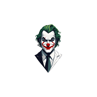 Joker Logo 3d branding graphic design illustration logo vector