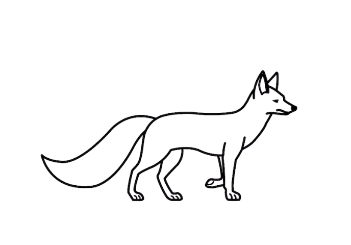 Walking Fox Animation animation cartoon character design fox game gifanimation graphic design illustration mascot prite
