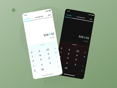 Daily UI Challenge #Day 4 Calculation appdesign application challenge color dailyui day4 design dribbble figma ui