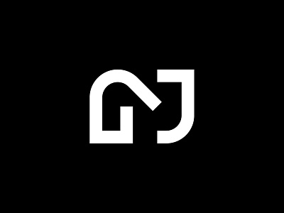 Letters N & J Logo Initial Mark abstract design initial logo inspiration letter lettermark logo logo design logo designer logodesign logomark logos mark minimal minimalism minimalist modern monogram n j simple
