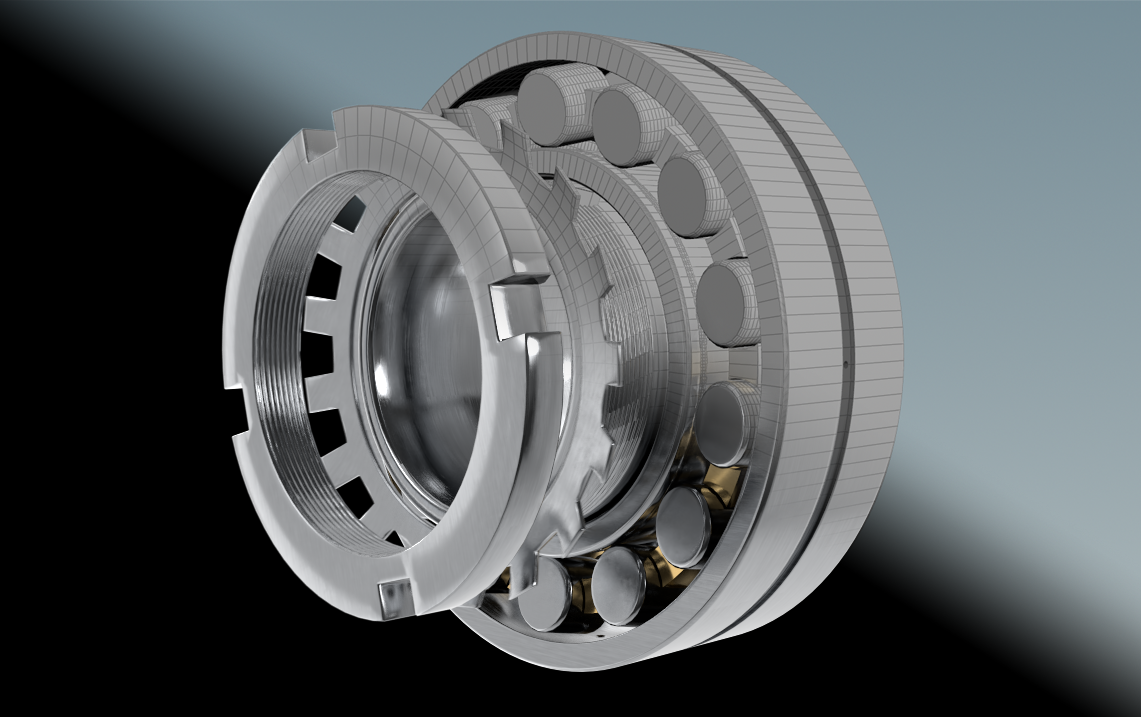 Adaptive x Spherical Bearing animation (3D) by Vytautas Rimkus on Dribbble