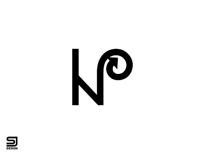 NP Logo branding design lettermark logo logo design logo designer logo folio logo portfolio logomaker monogram logo np np letter logo np letters np logo np monogram sjdesign
