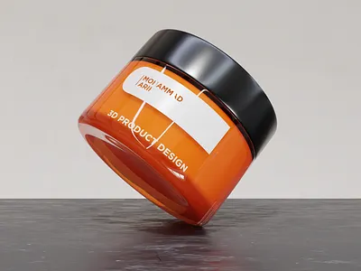 3D Cosmetics Visualization 3d cosmetics design 3d design 3d modlling 3d product visualizations 3d product render ecommerce product design product design for ecommerce