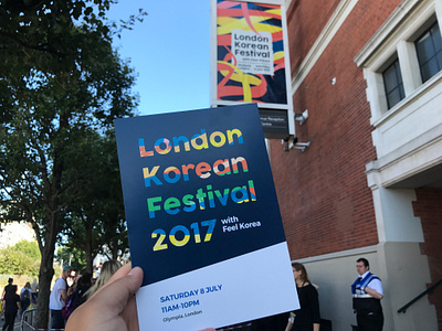 Korean Festival Brochure for Korean Cultural Centre UK branding brochure graphic design indesign printing