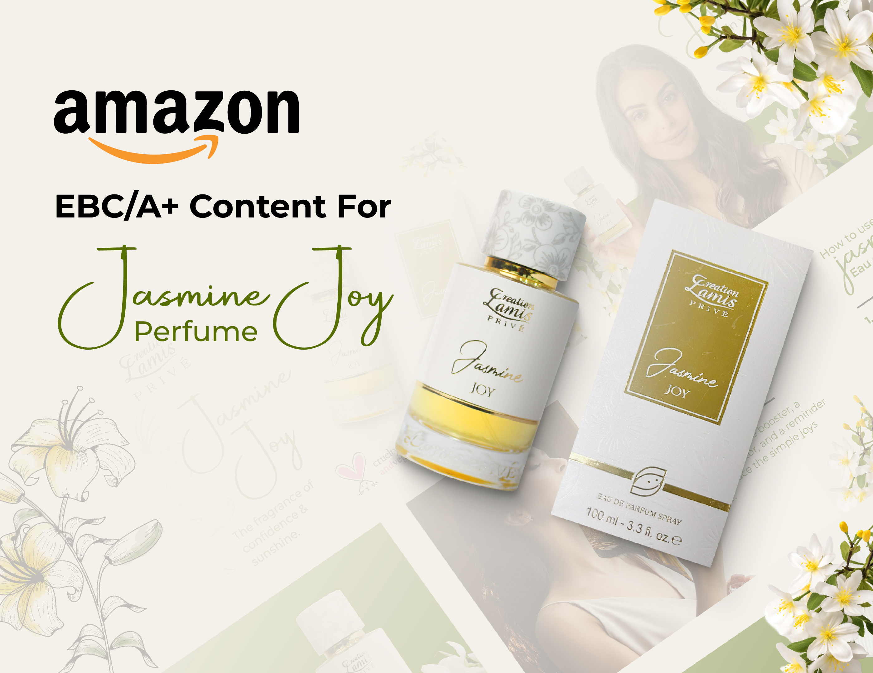 EBC / A+ Content For Jasmine Joy a content a images a listing amazon amazon content amazon listing ebc ebc a ebc content ebc listing