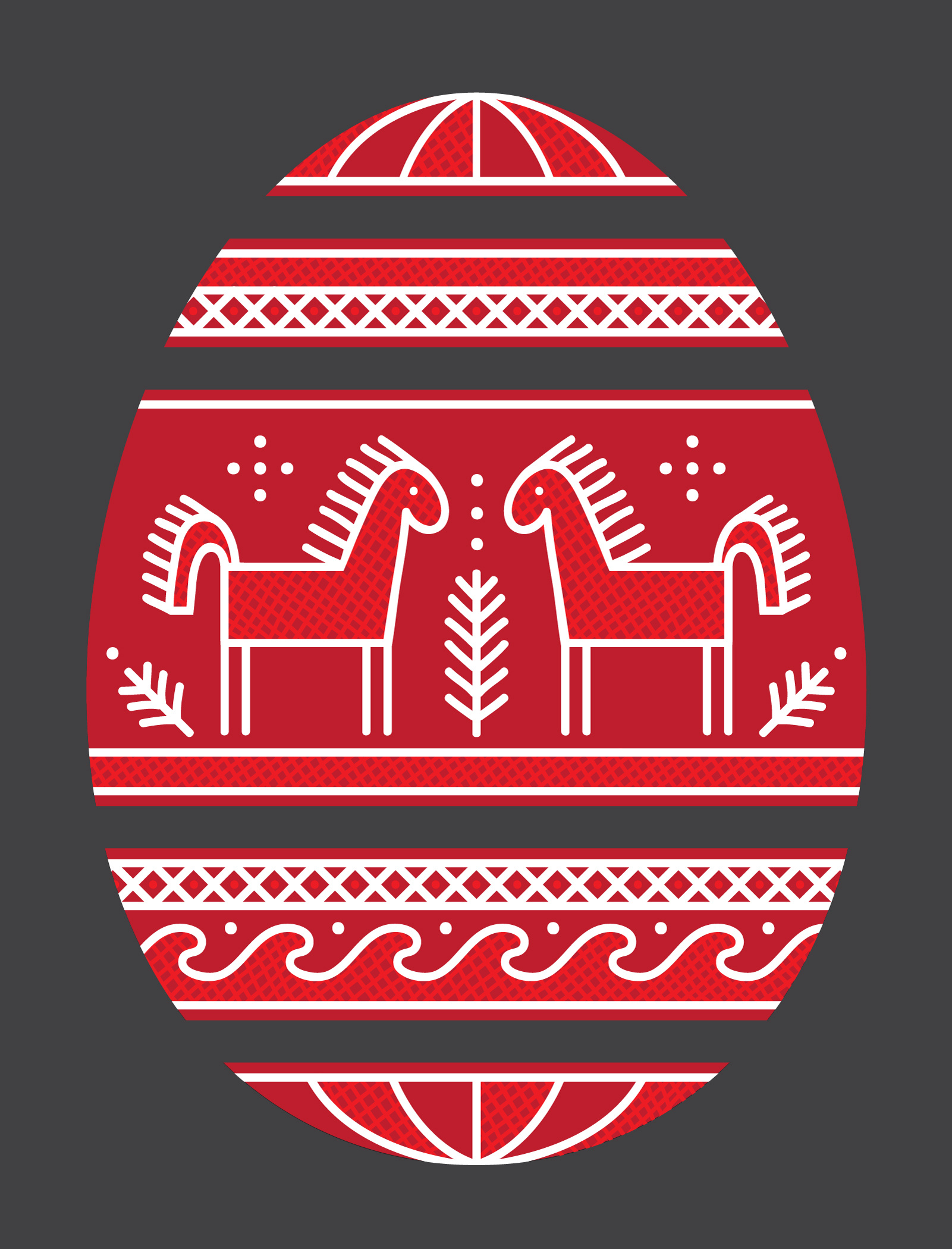 Easter egg art branding design drawing easter easter egg ethnic geometric shapes graphic design greeting card horse illustration logo ornamental pattern plant poster print ukraine ukrainian style