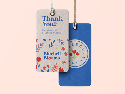 Bluebell Blooms branding graphic design