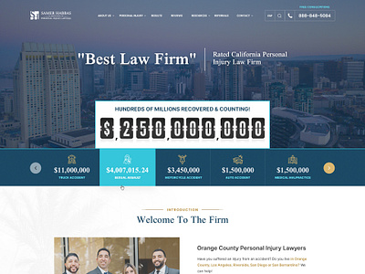 Clean Modern Law Website designs, themes, templates and downloadable ...